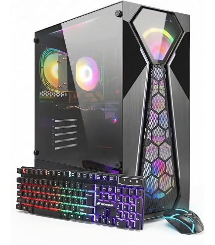 Amazon.com: MXZ Gaming Desktop Computer, AMD Ryzen 5 5500, RTX